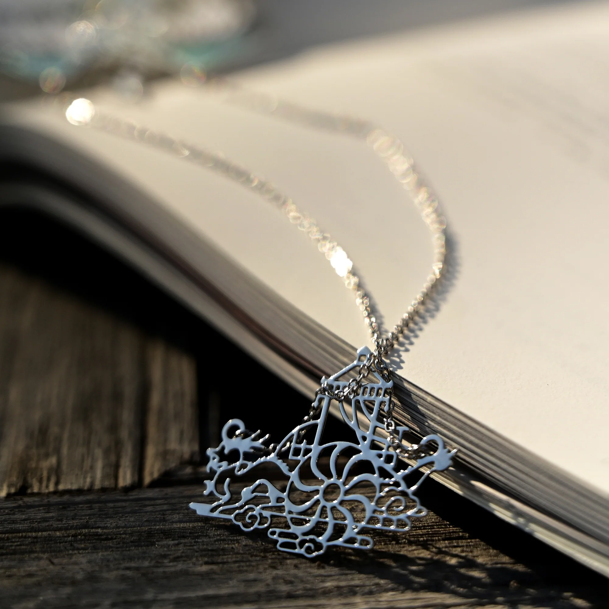Auspicious Animal Metal Bookmarks (Luan Bird) - Image 4