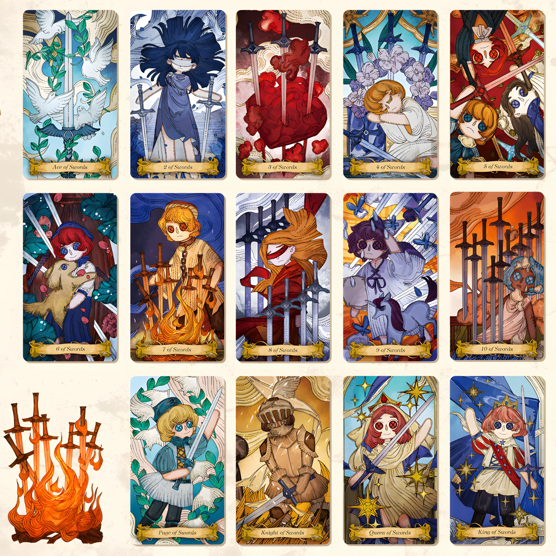 Cloth Doll Tarot - Image 14