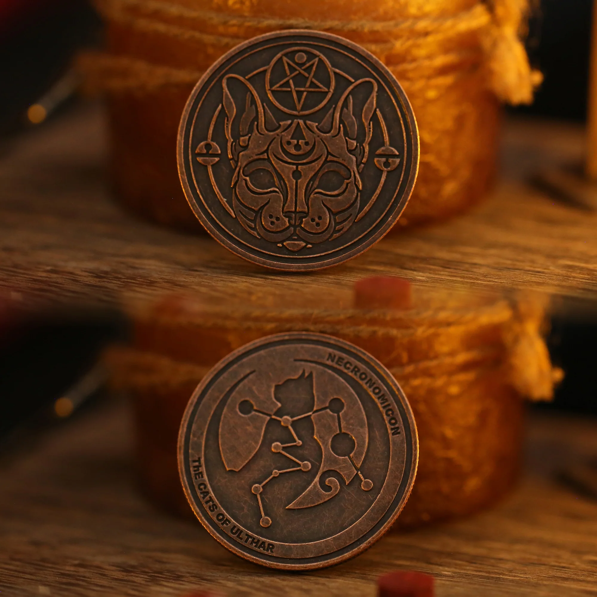 Etches of Time Cthulhu Mythos Metal Coins - Image 11