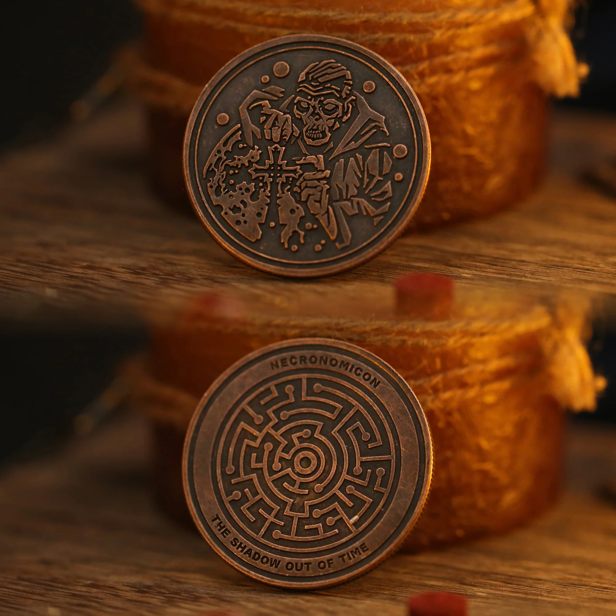 Etches of Time Cthulhu Mythos Metal Coins - Image 12