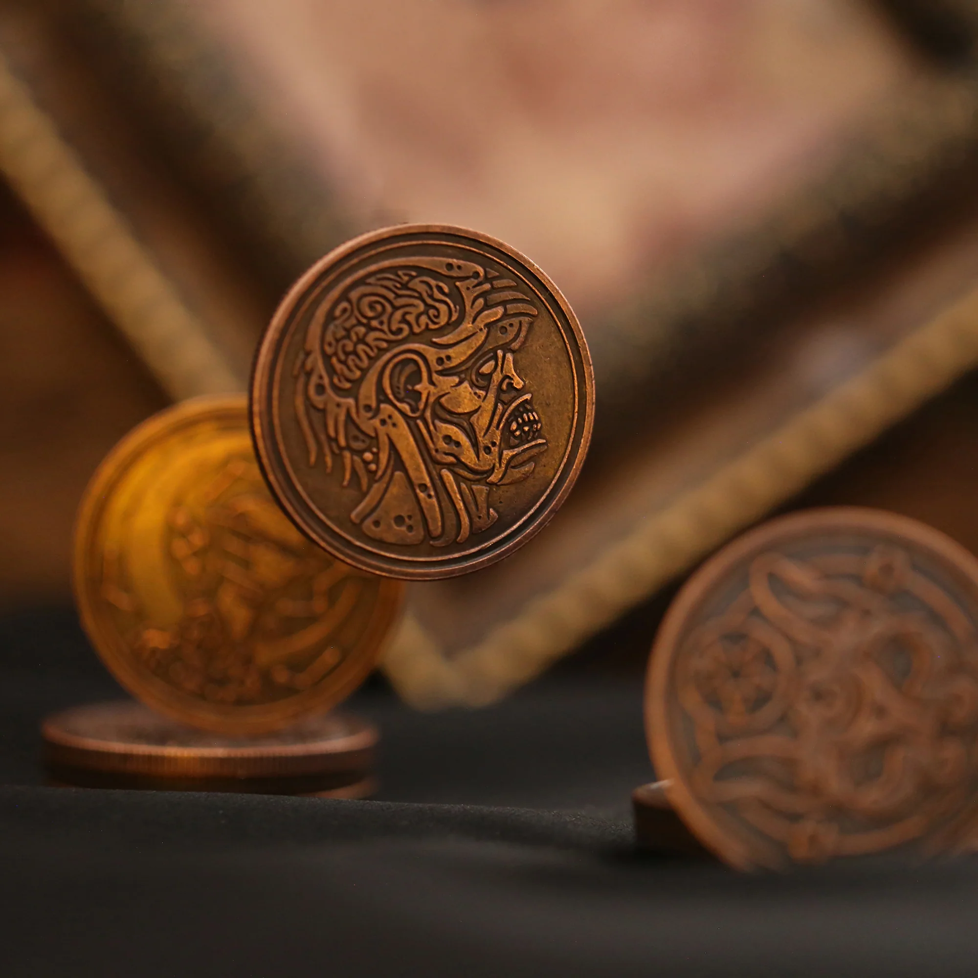 Etches of Time Cthulhu Mythos Metal Coins - Image 3