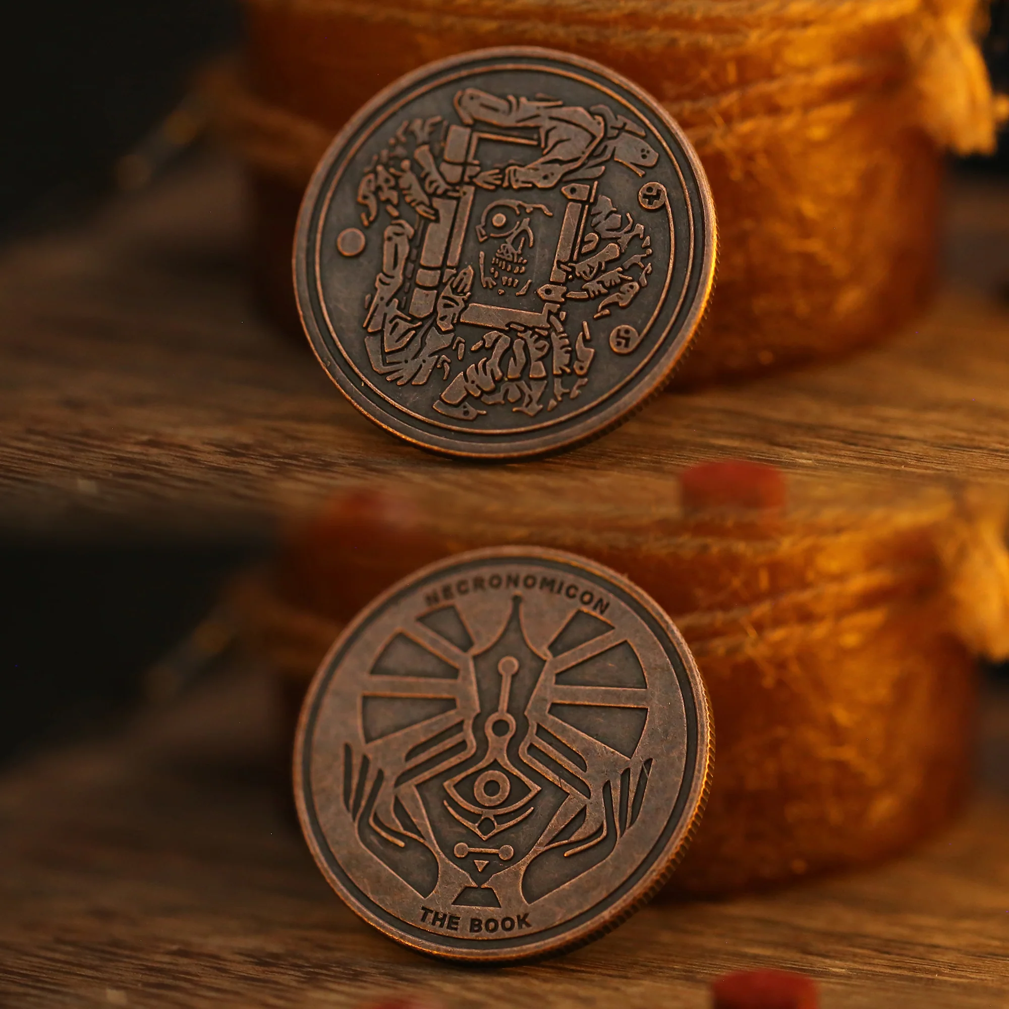 Etches of Time Cthulhu Mythos Metal Coins - Image 8
