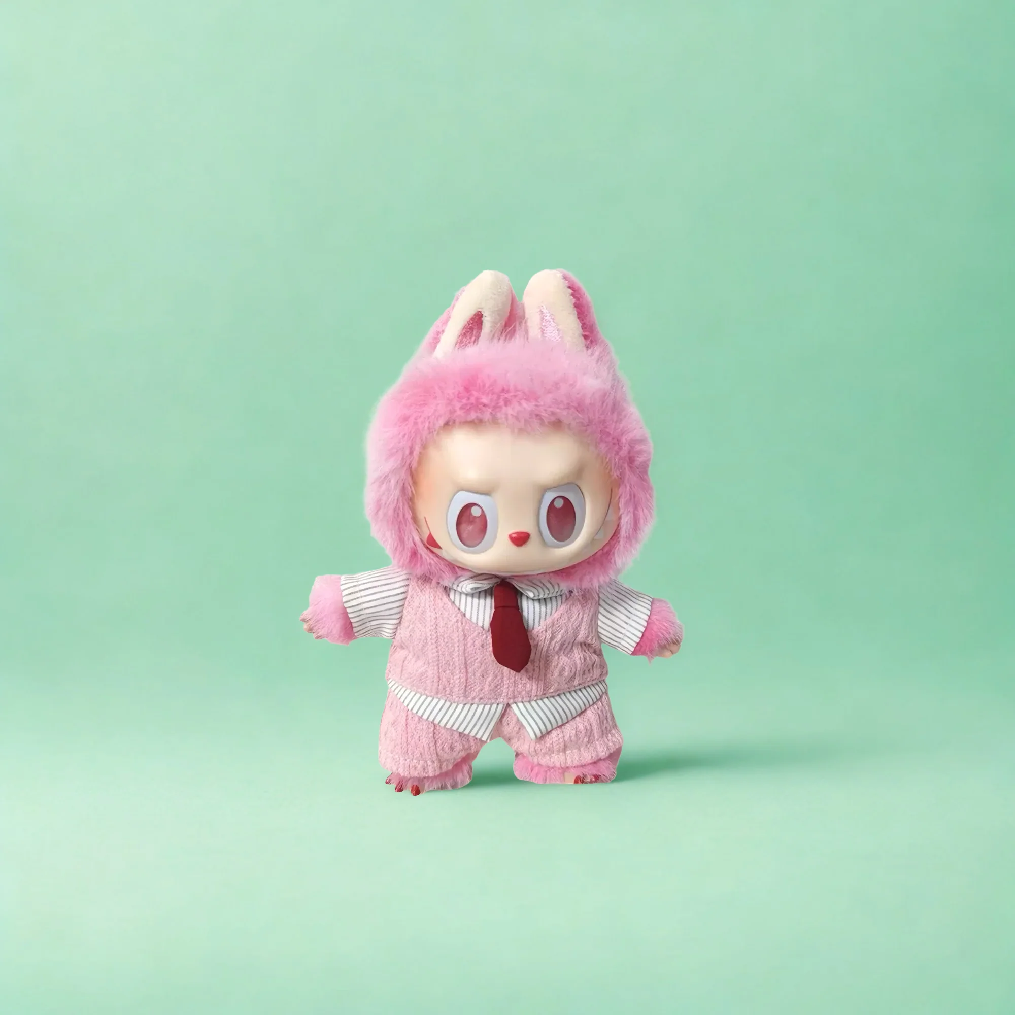 Handmade Clothes for Labubu & 15-17 cm Dolls "on/off Campus" - Image 4