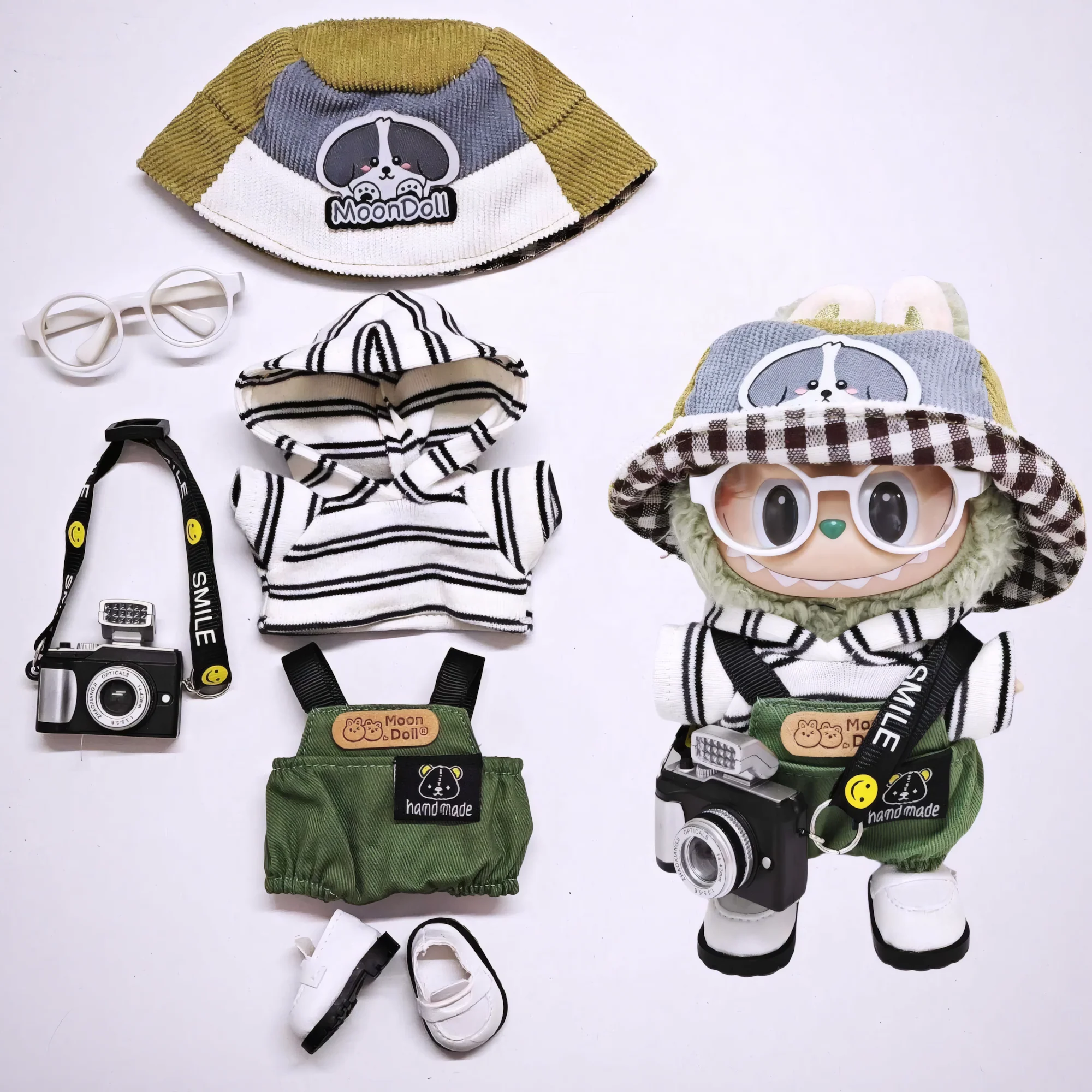 Handmade Clothes for Labubu & 15-17 cm Dolls "#OOTD" - Image 4