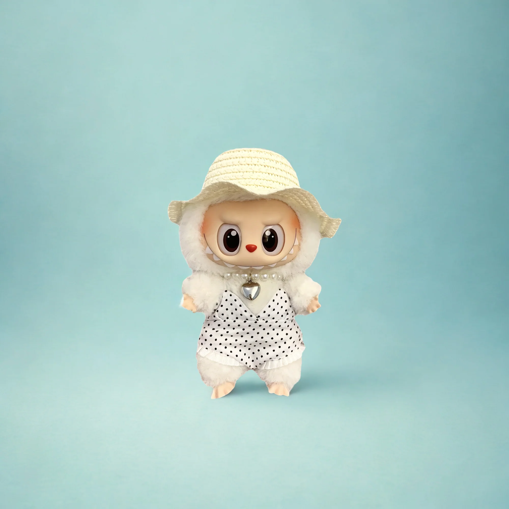 Handmade Clothes for Labubu & 15-17 cm Dolls "Wave Ready" - Image 10