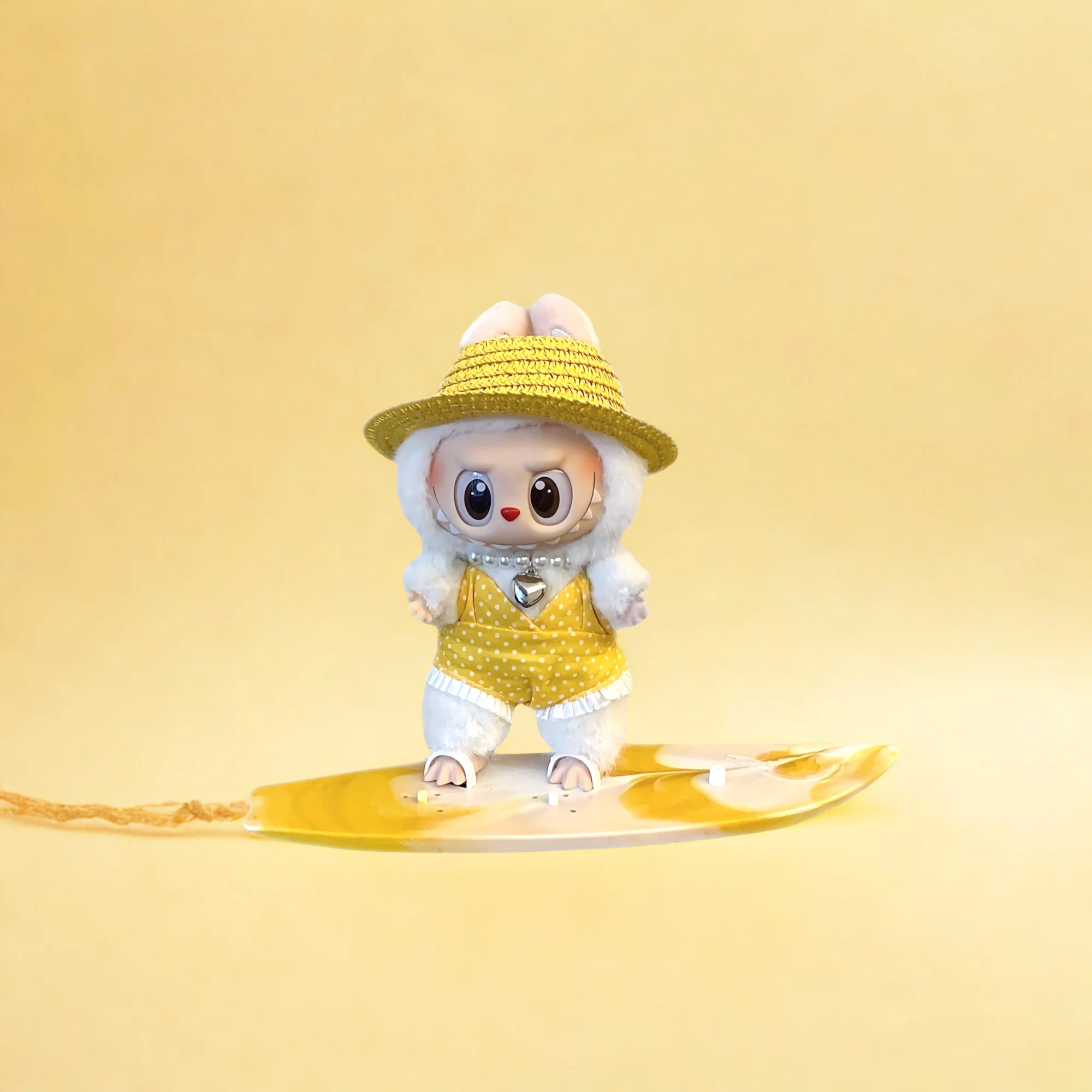 Handmade Clothes for Labubu & 15-17 cm Dolls "Wave Ready" - Image 11