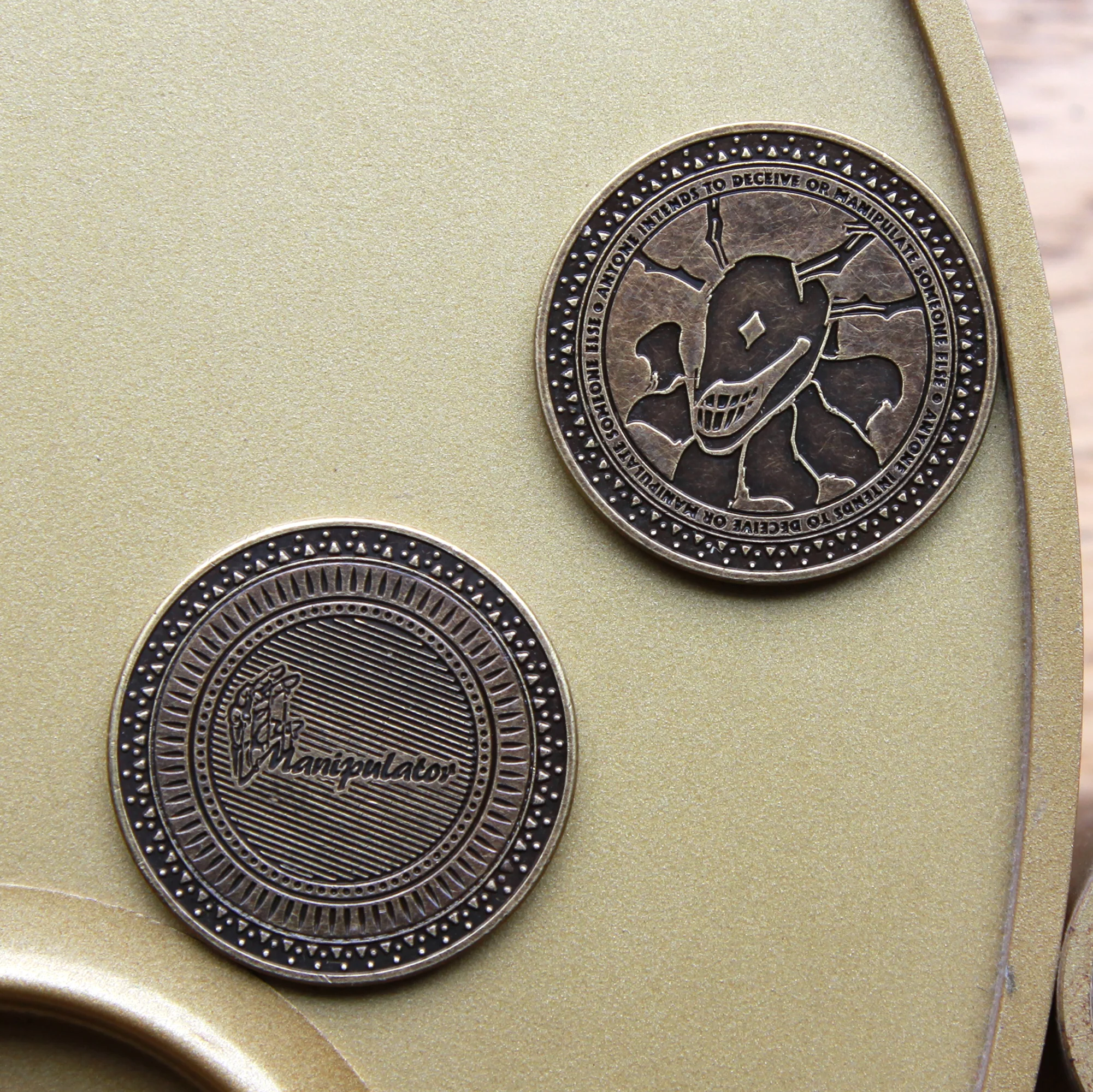 Manipulator Playing Cards Commemorative Coins - Image 8