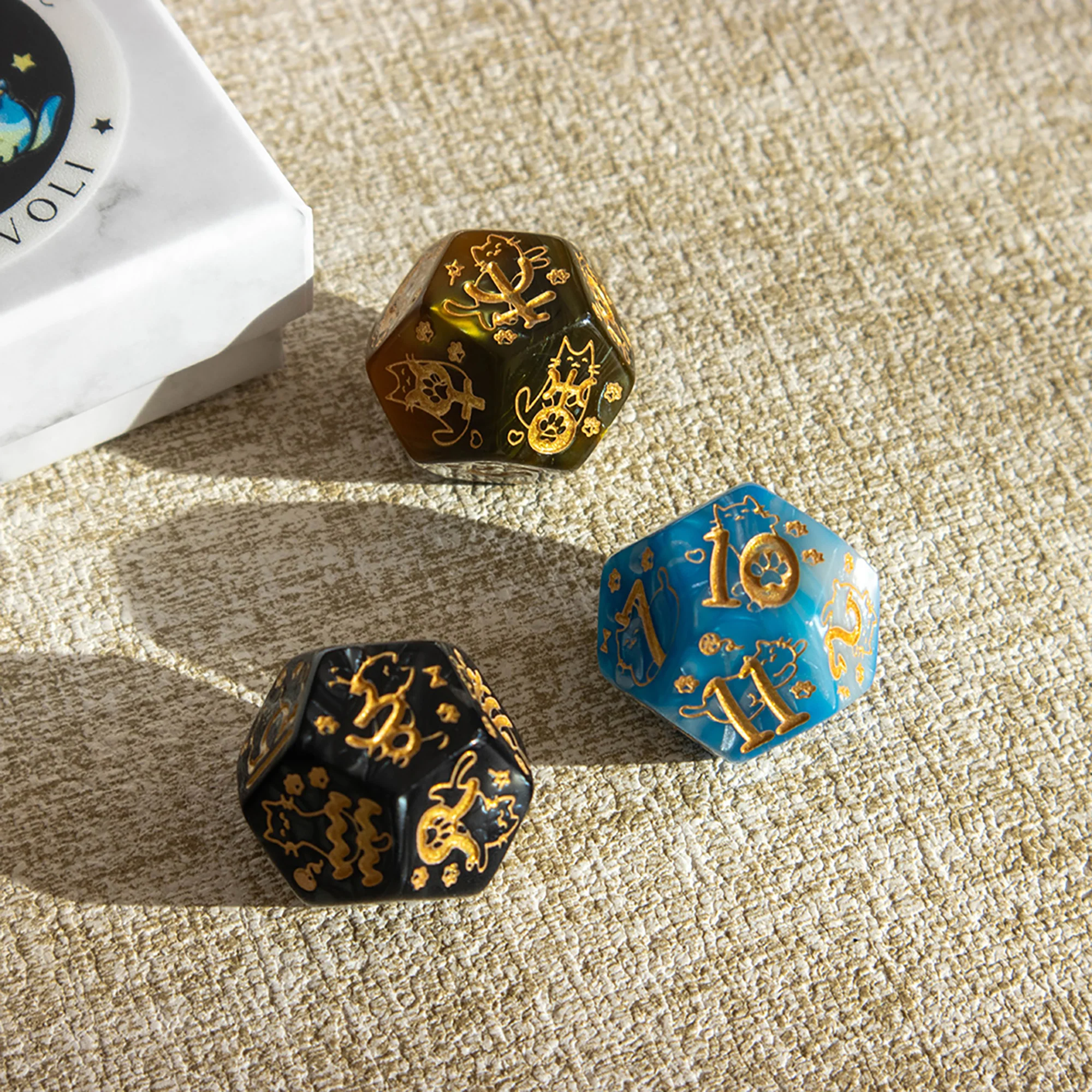 Meow D12 Astrology Dice - Image 5