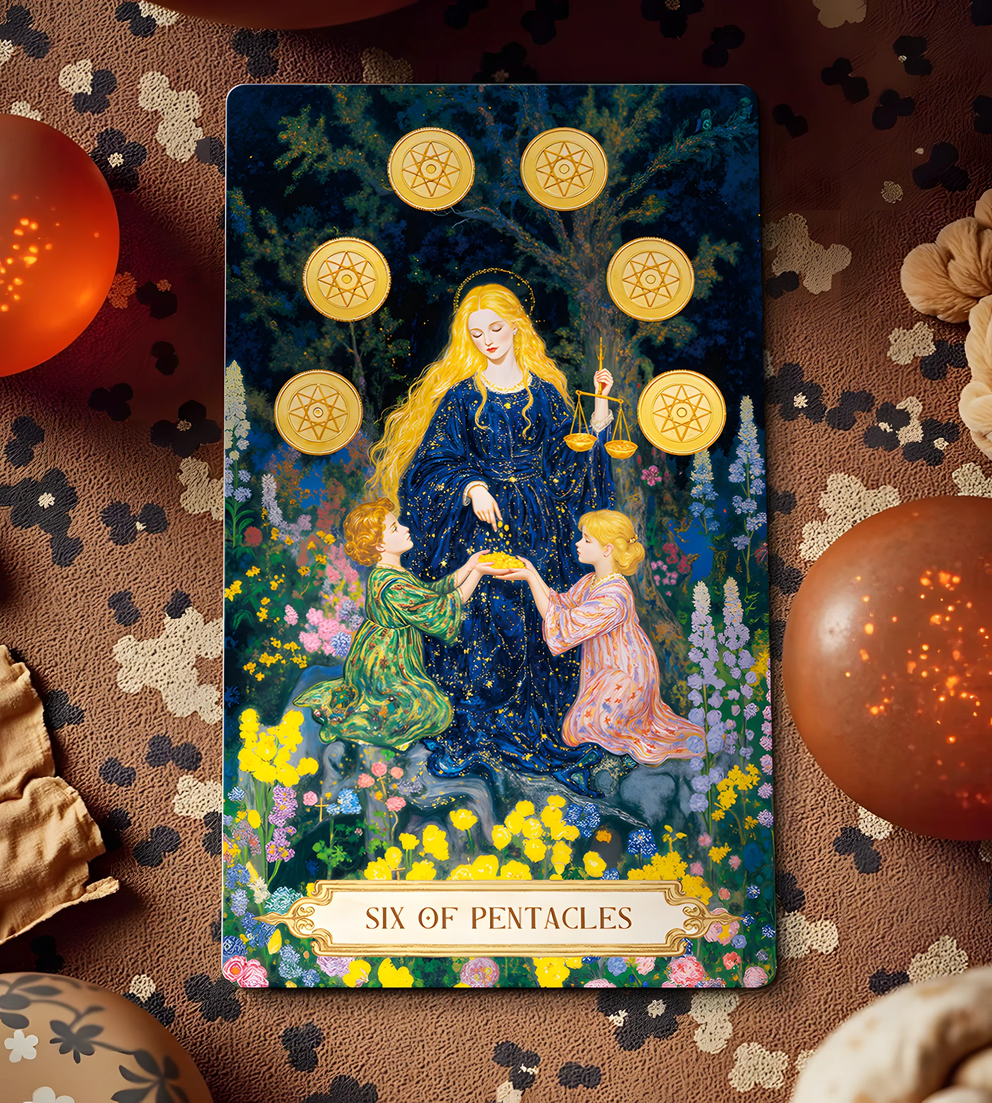Moonshadow Floral Vow Tarot - Image 12