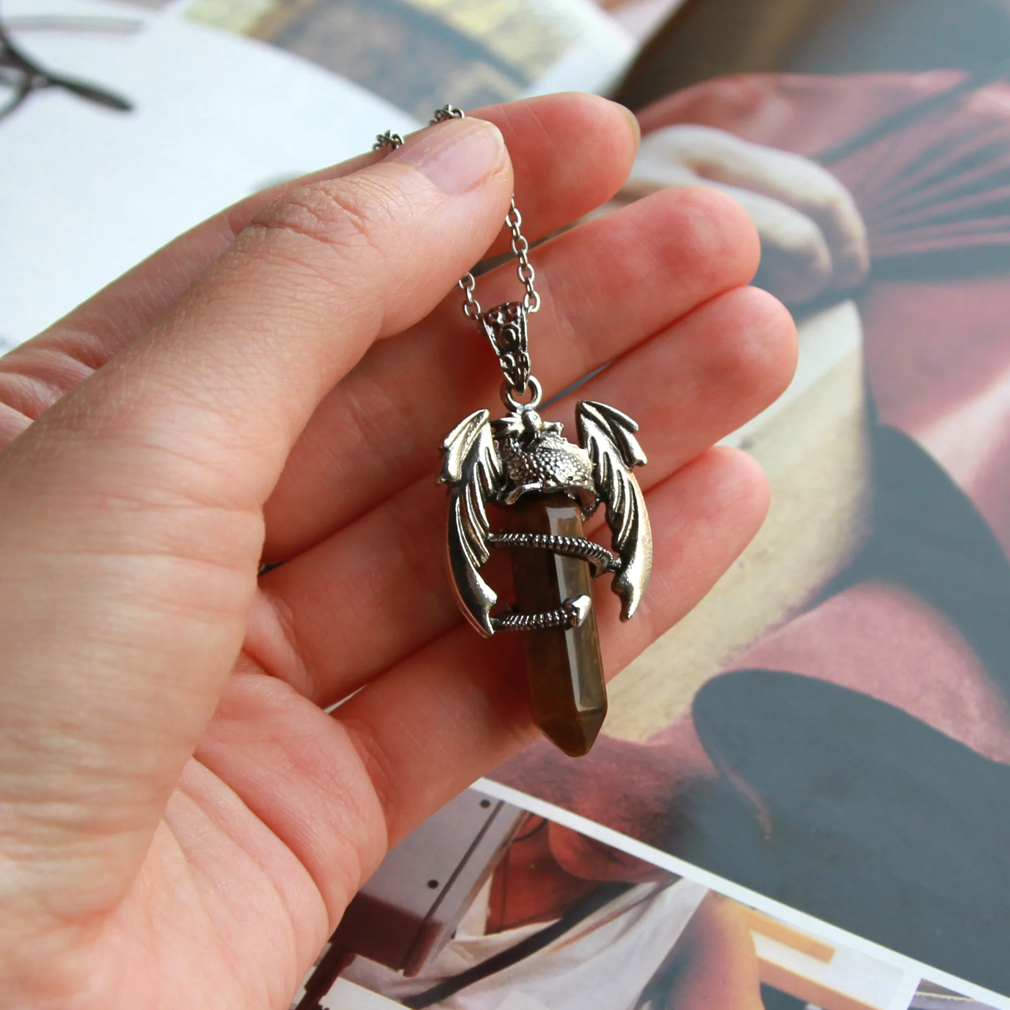 Sambucus Pendulum Necklace - Image 6