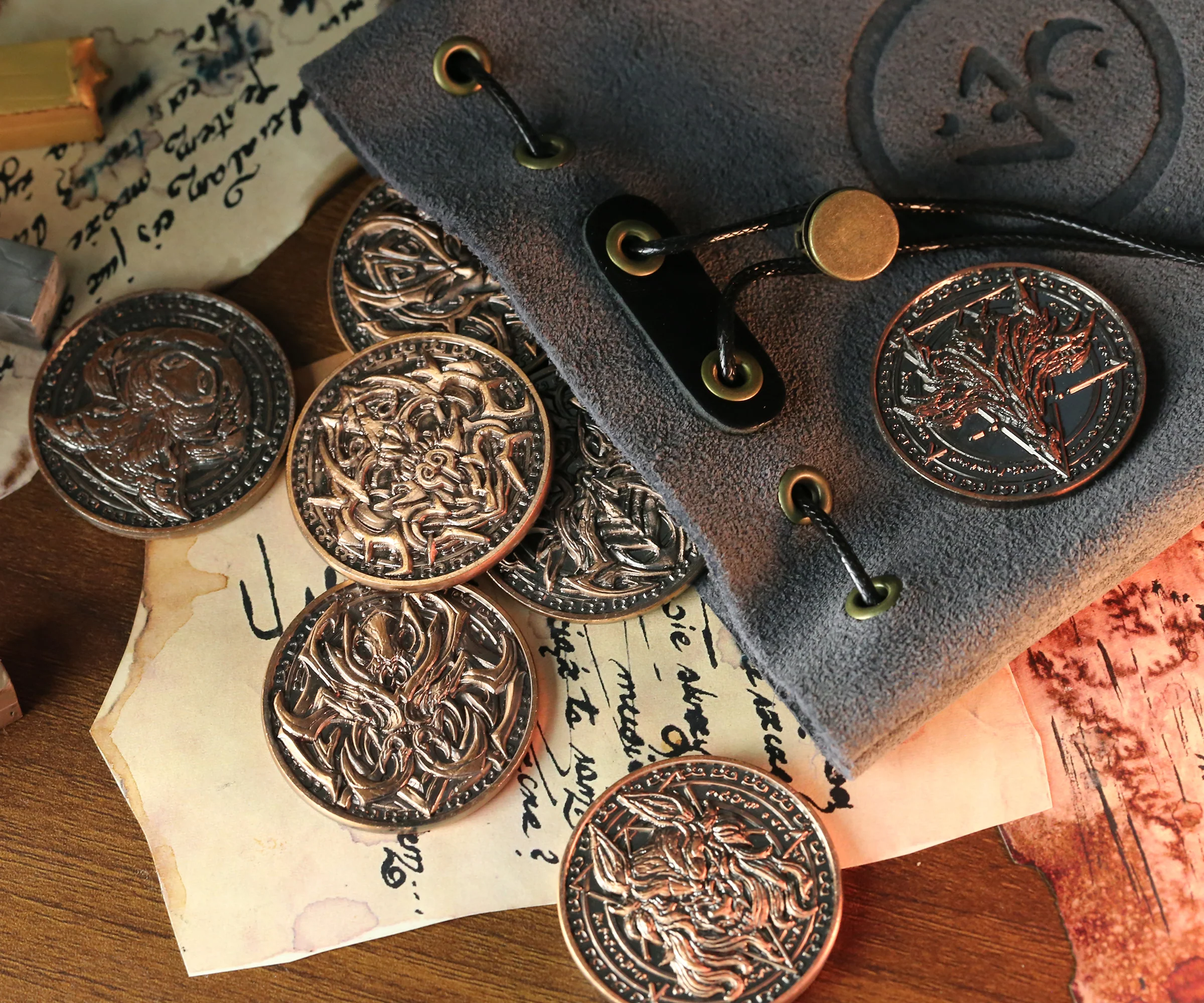 Seven Deadly Sins Collectible Metal Coins - Image 10