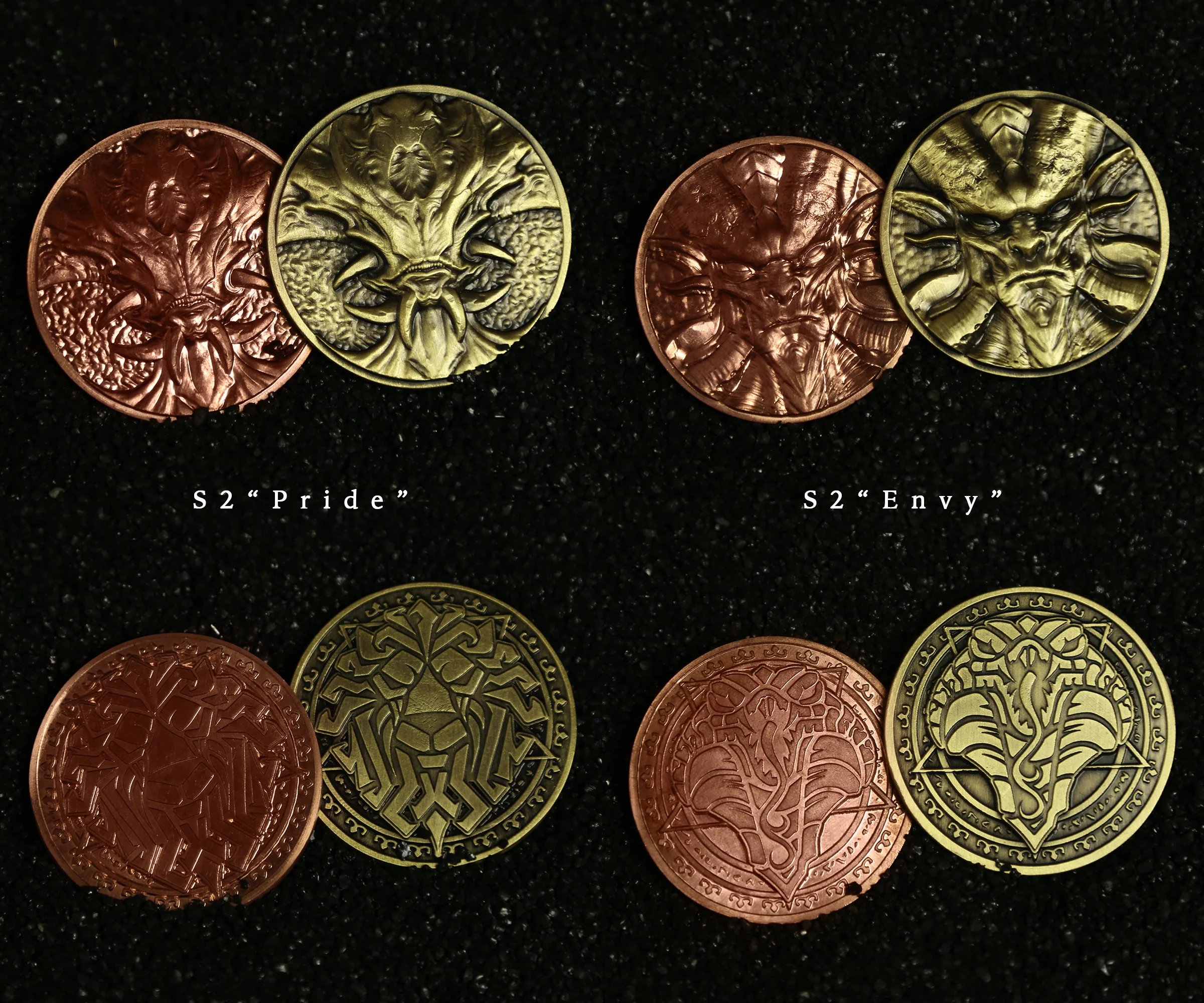 Seven Deadly Sins Collectible Metal Coins - Image 11