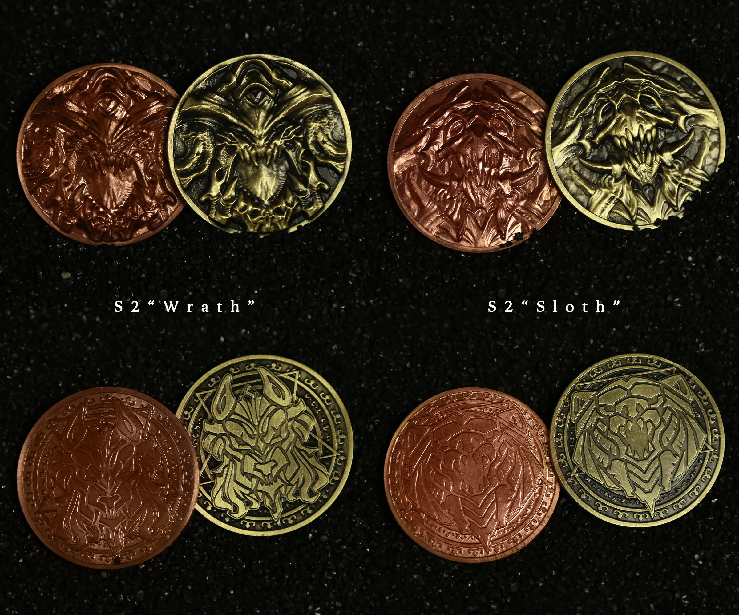 Seven Deadly Sins Collectible Metal Coins - Image 14