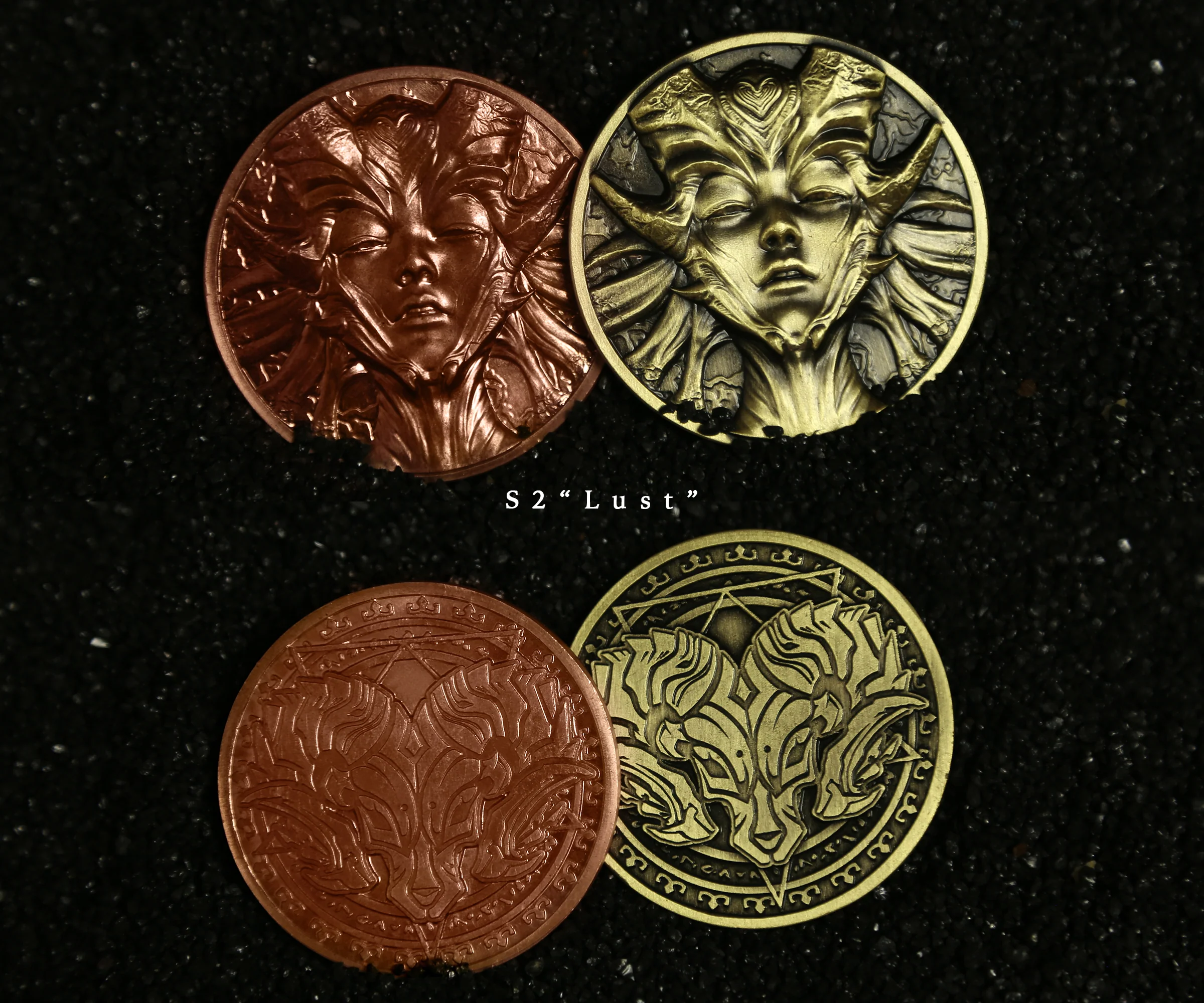 Seven Deadly Sins Collectible Metal Coins - Image 16