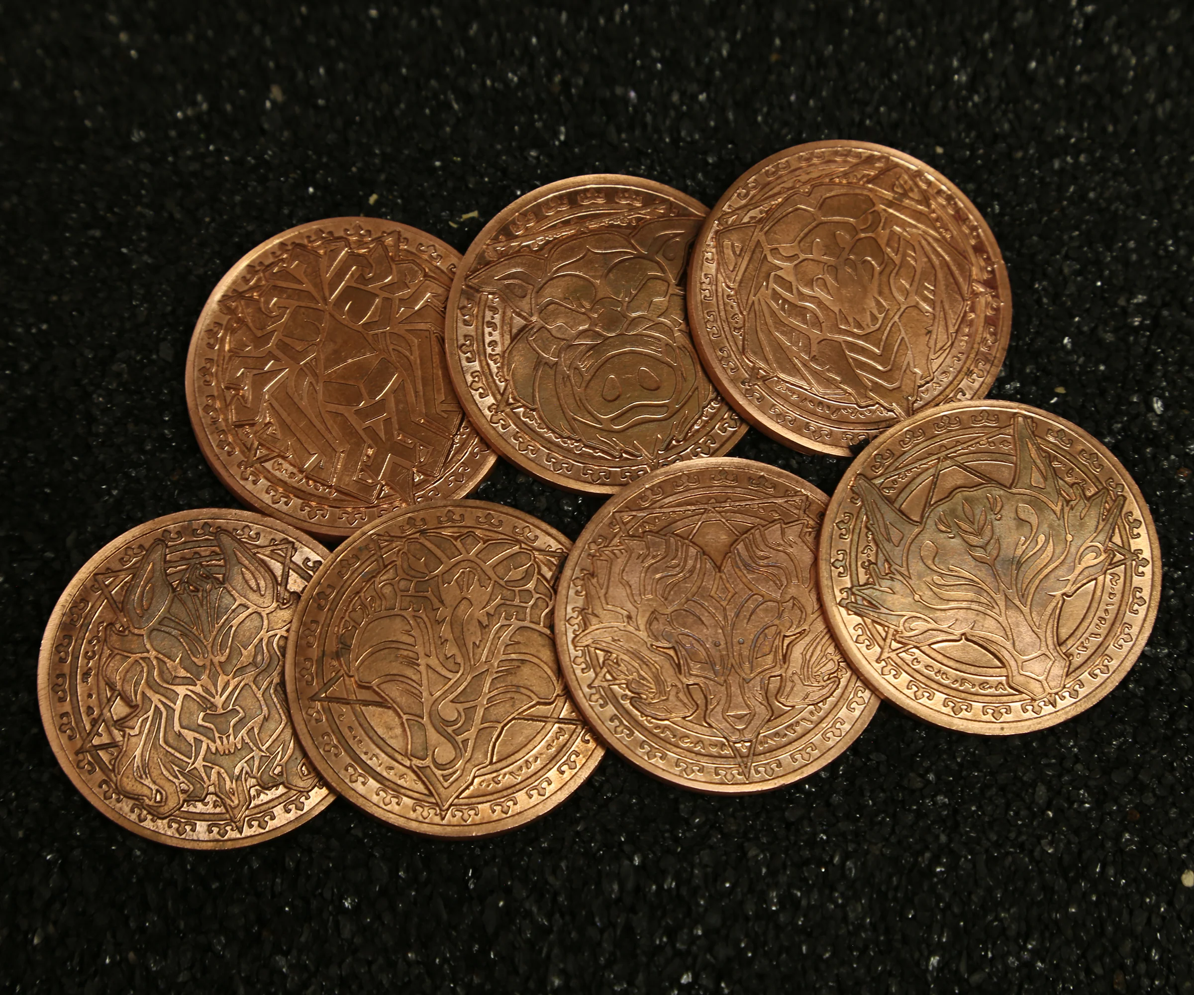 Seven Deadly Sins Collectible Metal Coins - Image 18