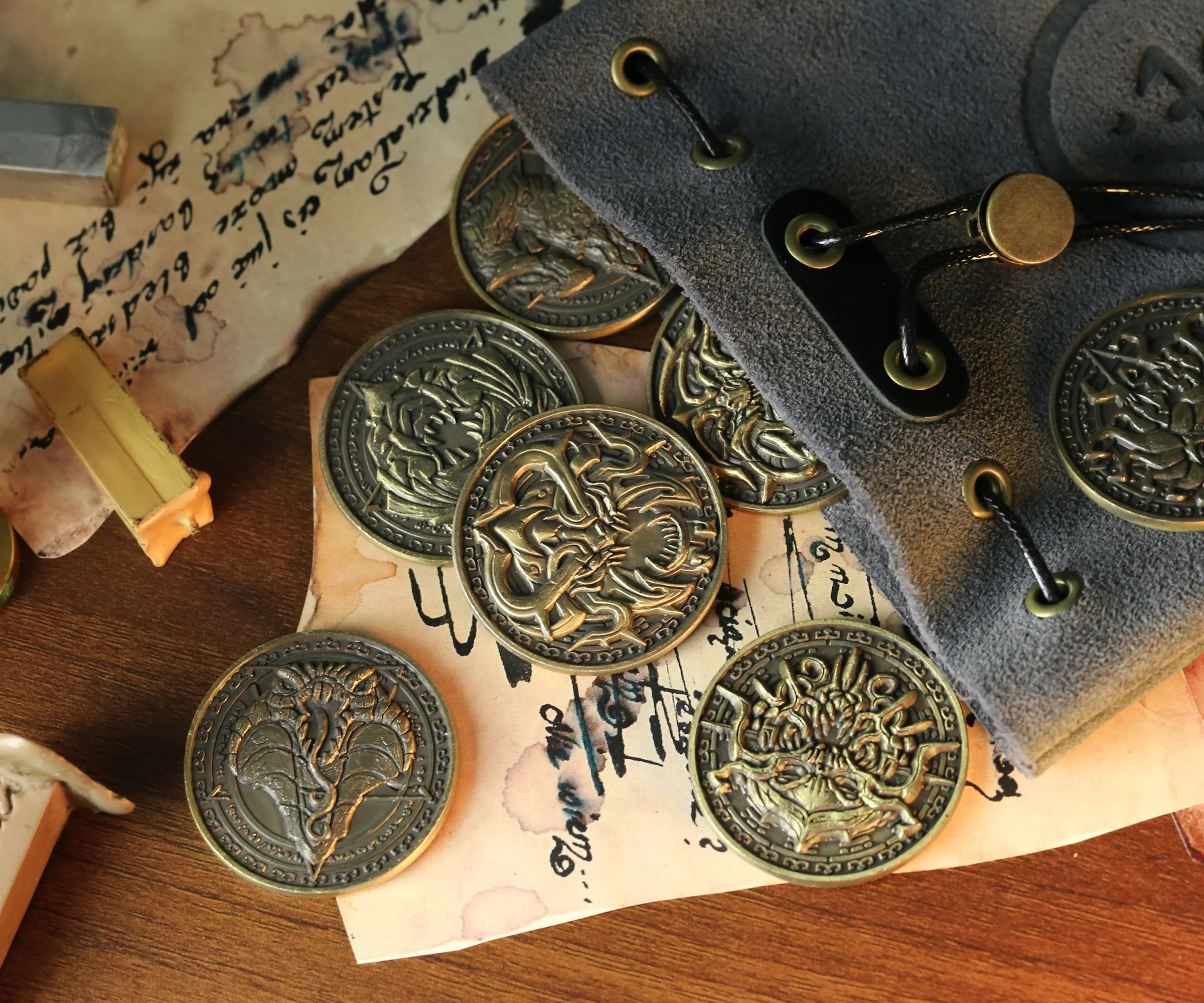 Seven Deadly Sins Collectible Metal Coins - Image 3