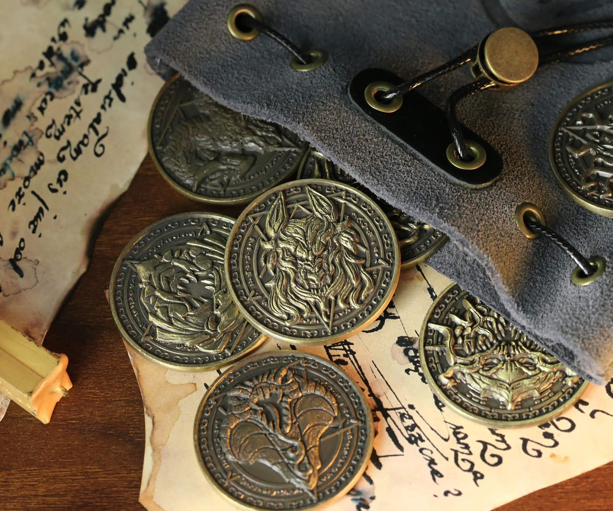 Seven Deadly Sins Collectible Metal Coins - Image 4