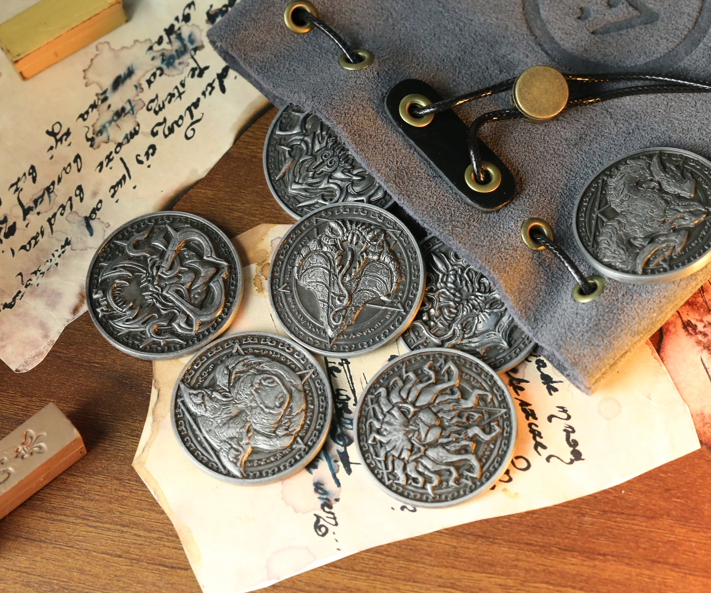 Seven Deadly Sins Collectible Metal Coins - Image 7