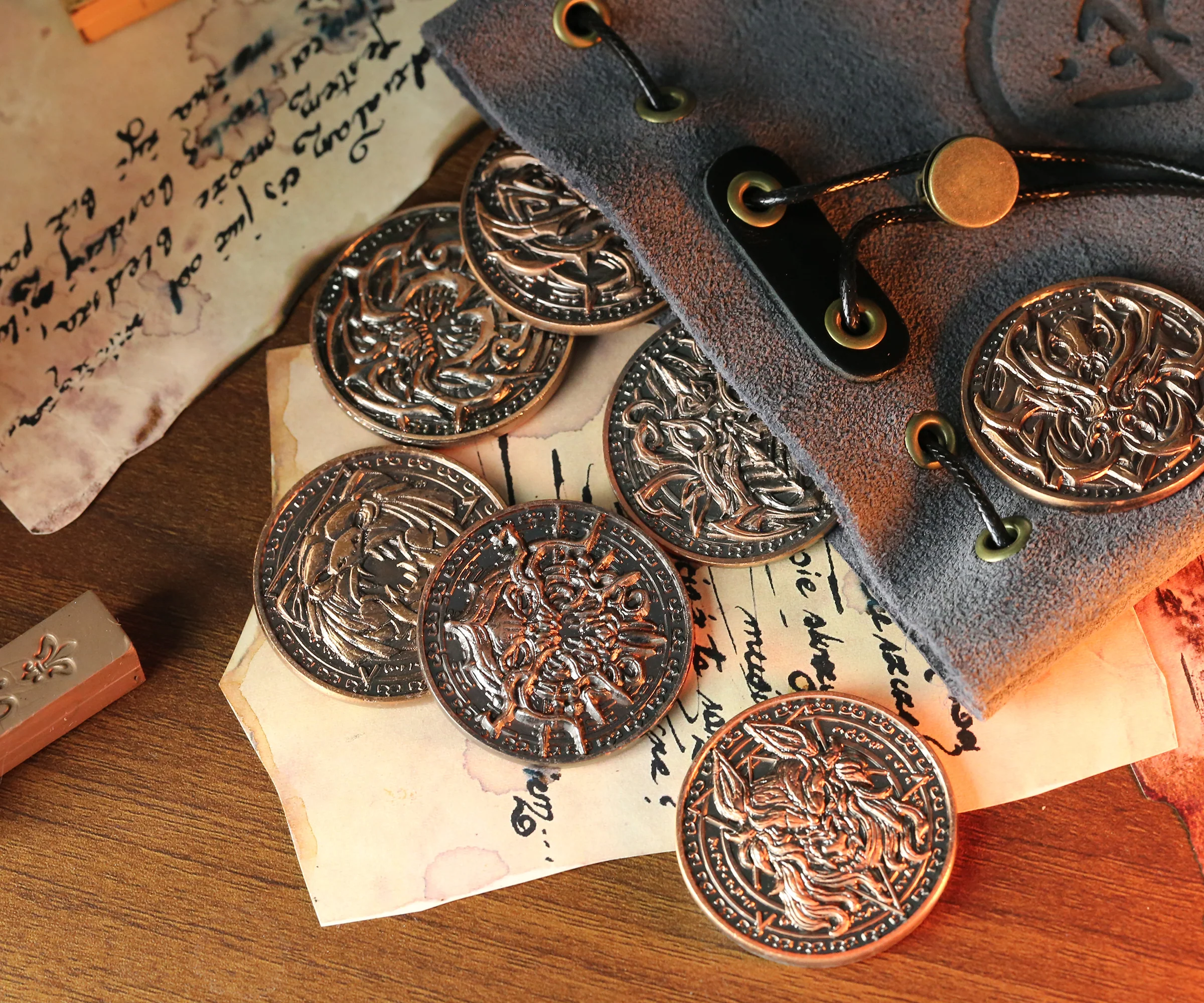 Seven Deadly Sins Collectible Metal Coins - Image 9