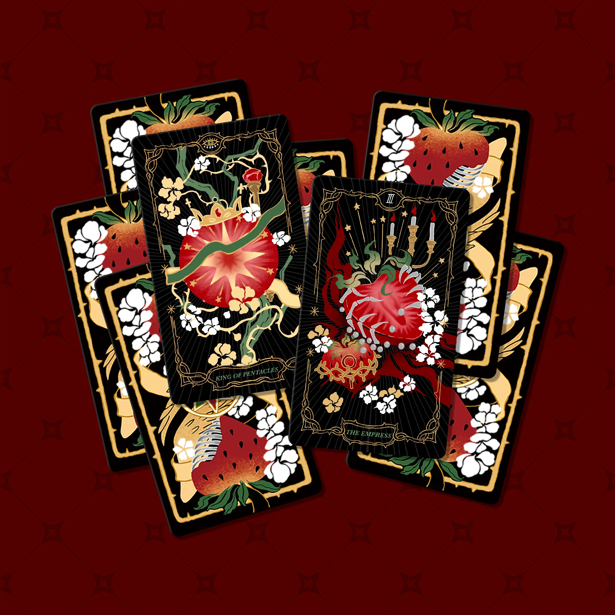 Skeletal Strawberry Tarot - Image 3