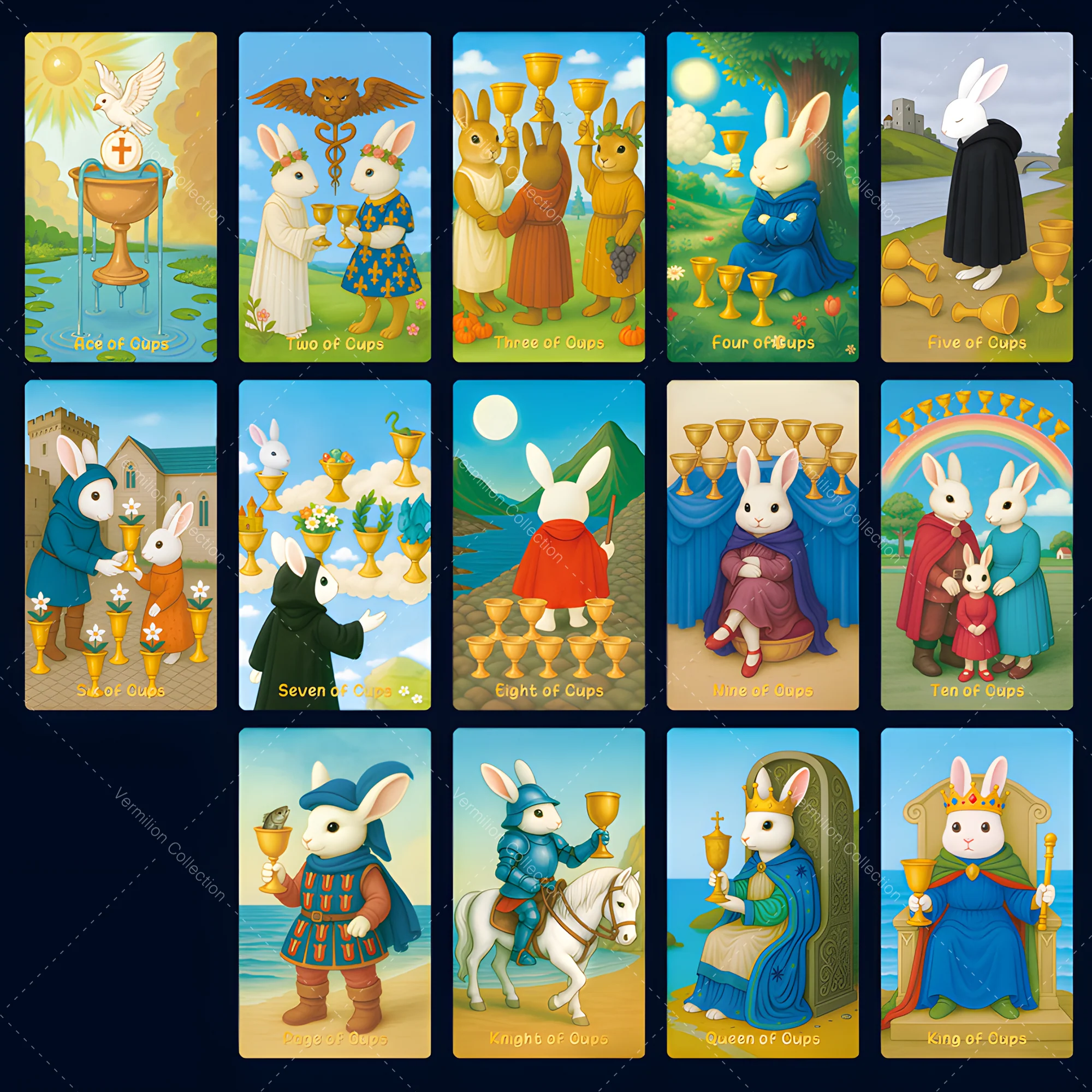 Spirit Moon Rabbit Tarot - Image 10