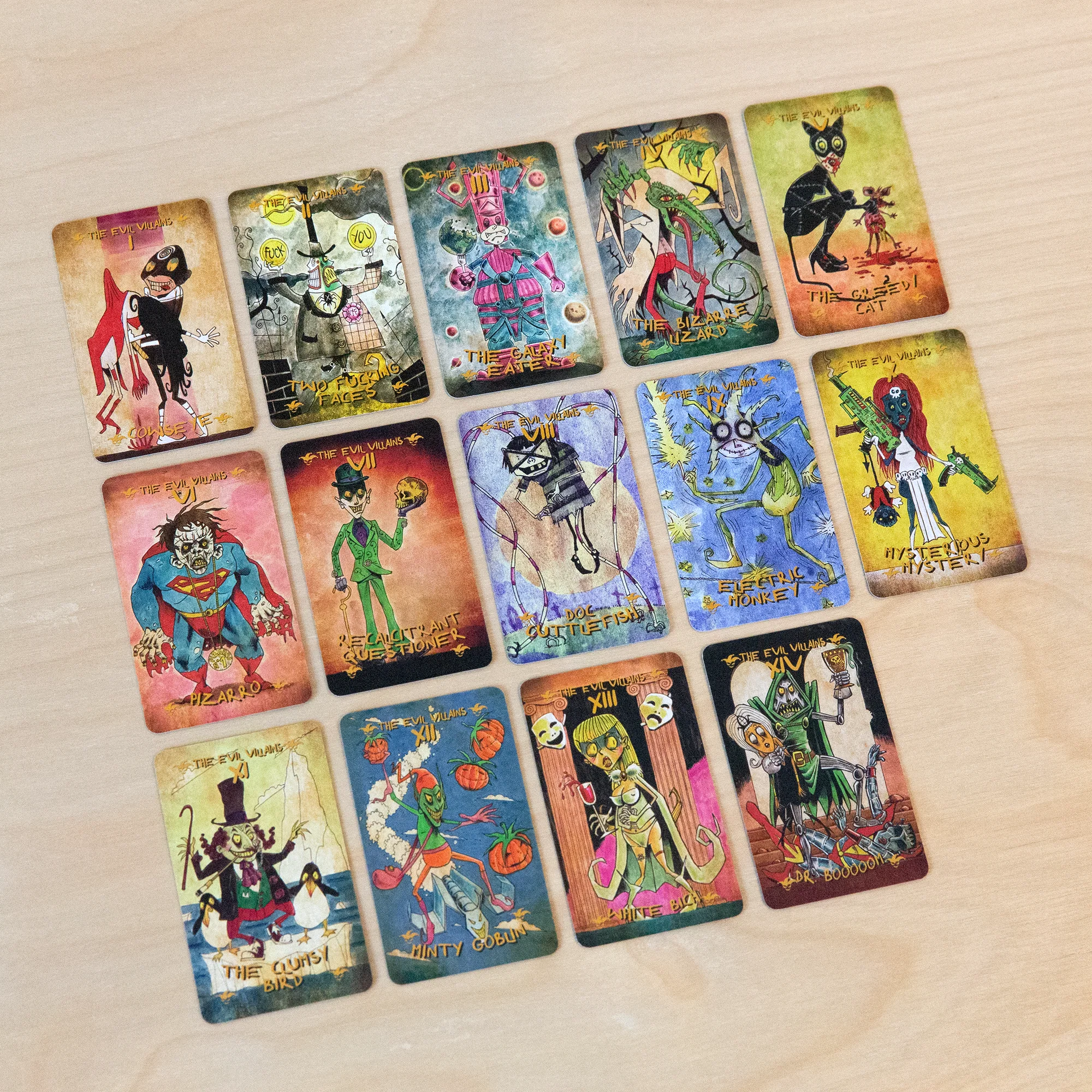 Superheroes Parody Mini Tarot - Image 15