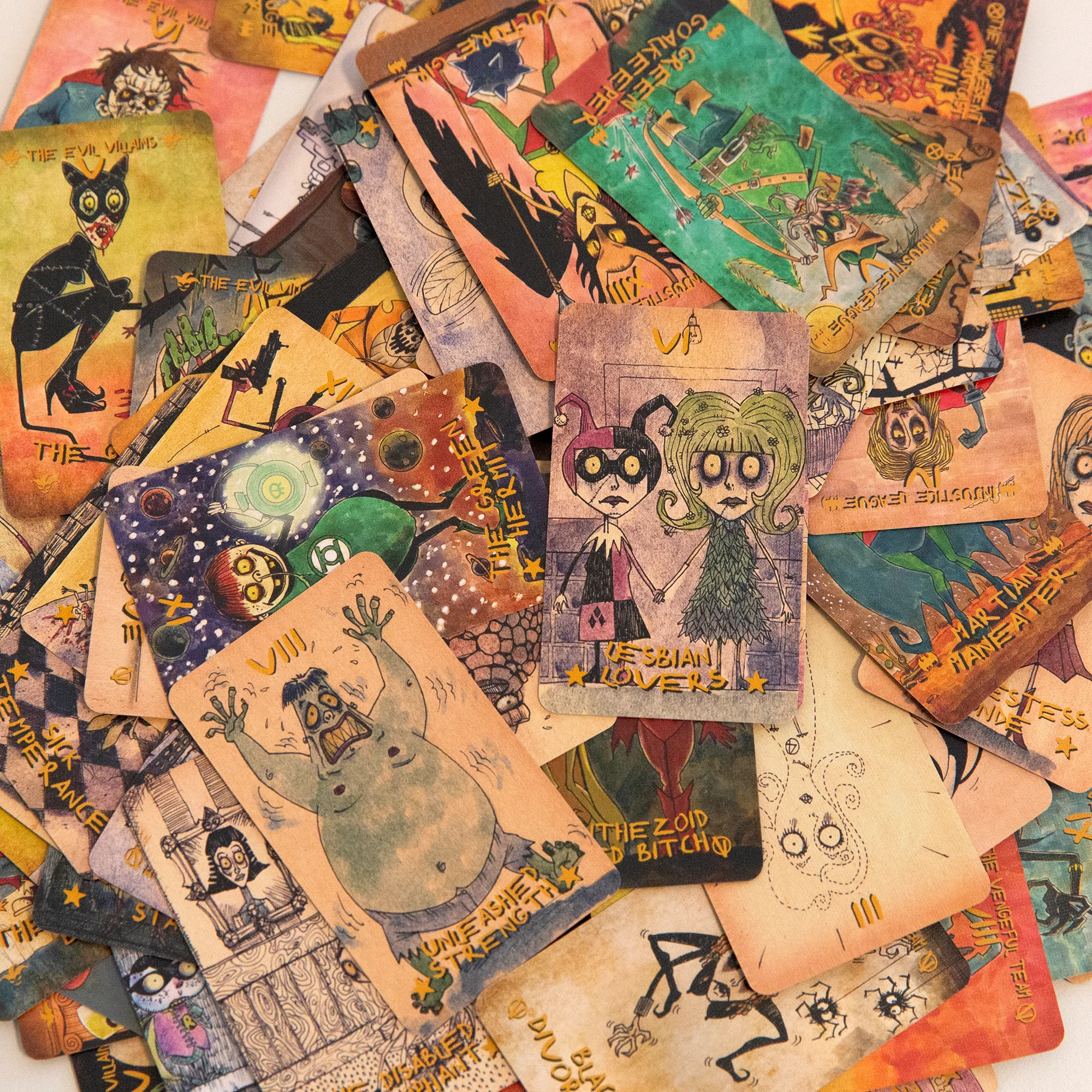 Superheroes Parody Mini Tarot - Image 4