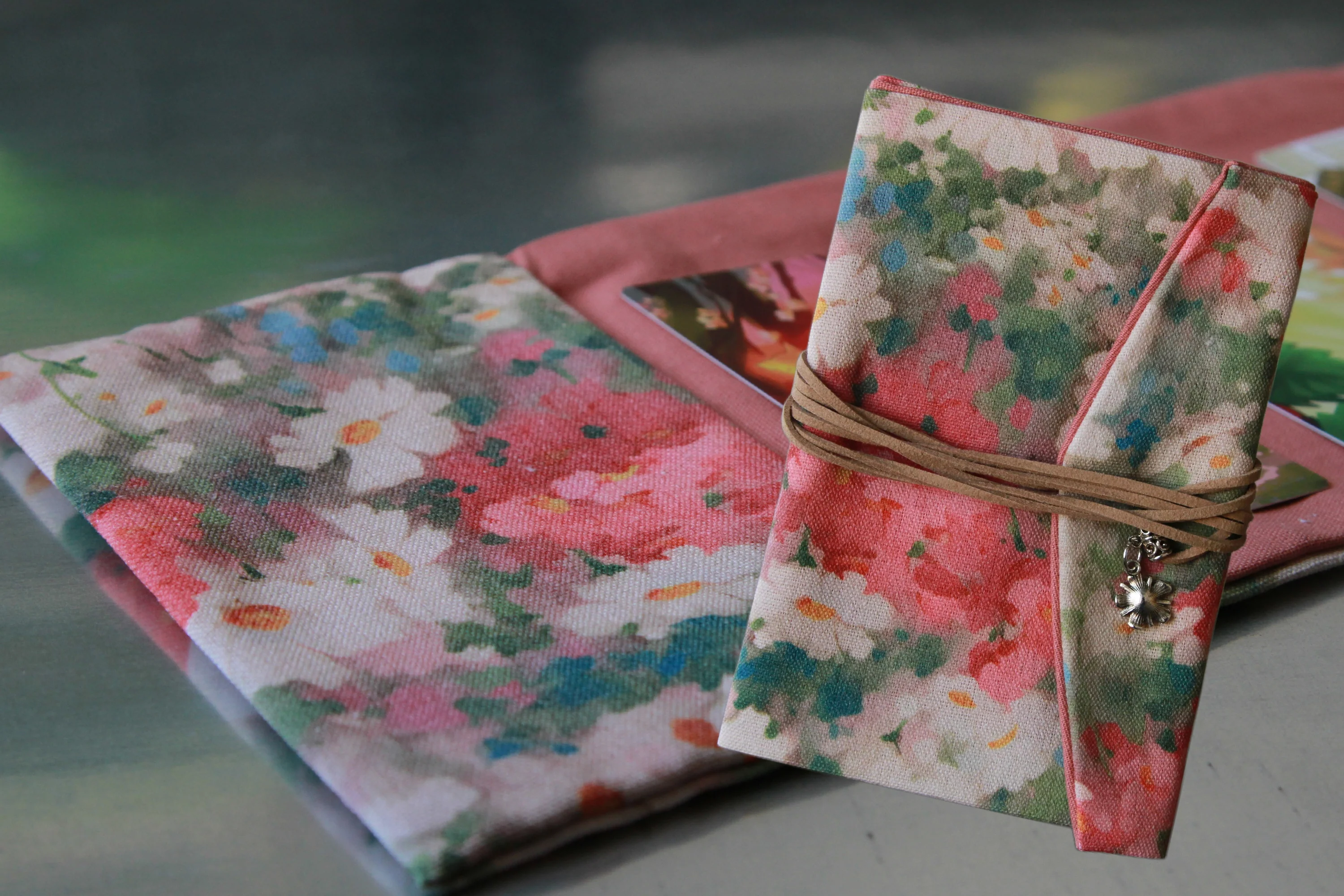 TarotHaven Handmade Wrap Pouch "Flower Series" - Image 5