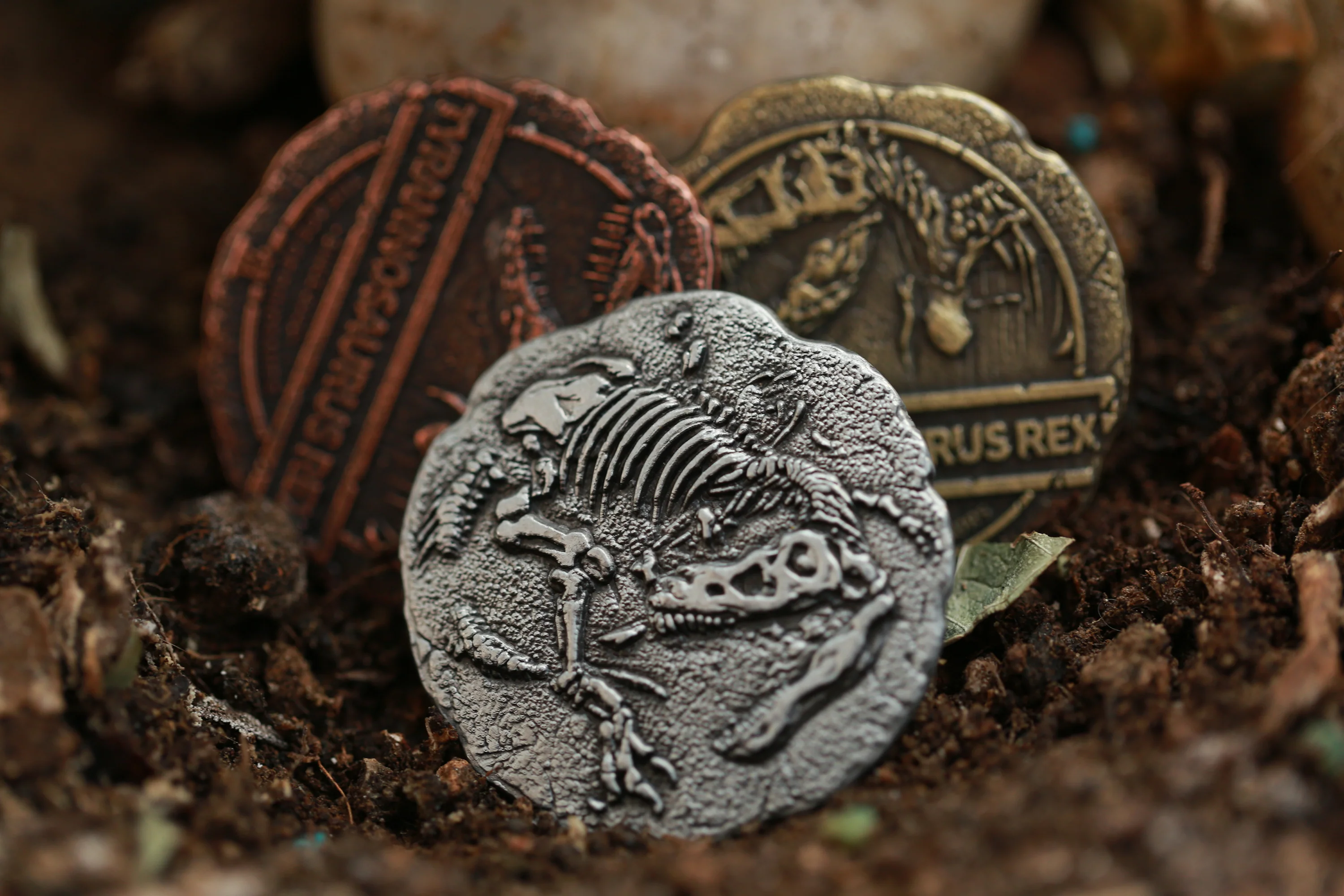 The Age of Dinosaurs Collectible Metal Coins - Image 3