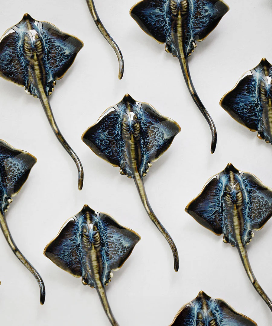 YIHE Ceramic Brooches "Batoids" - Image 15