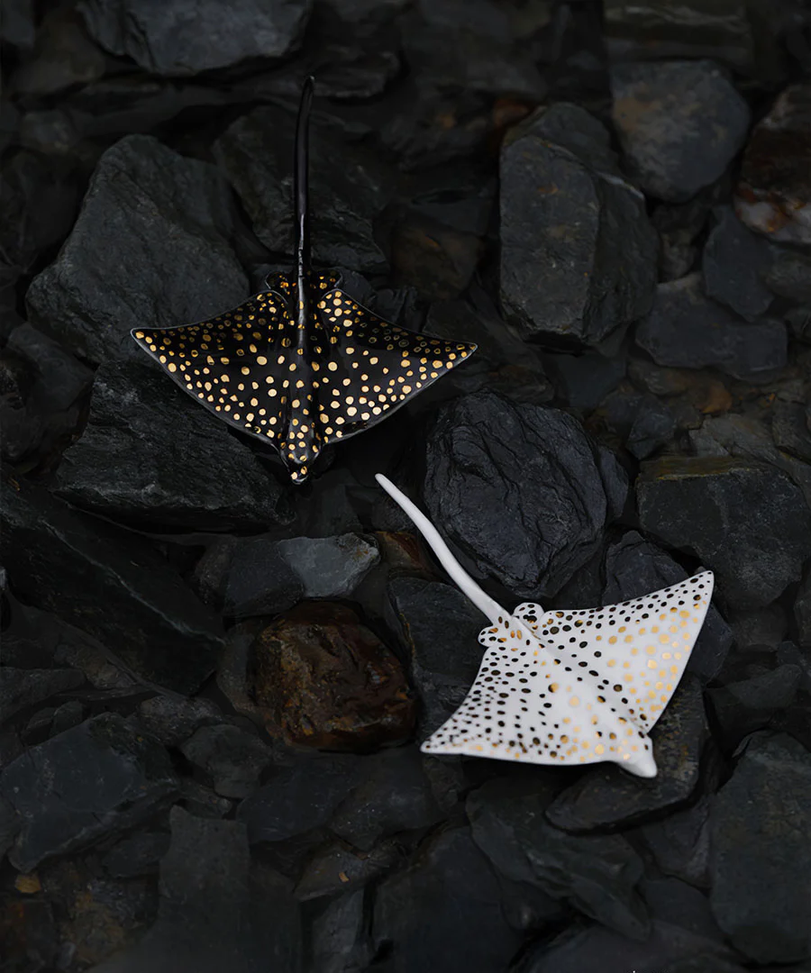 YIHE Ceramic Brooches "Batoids" - Image 3