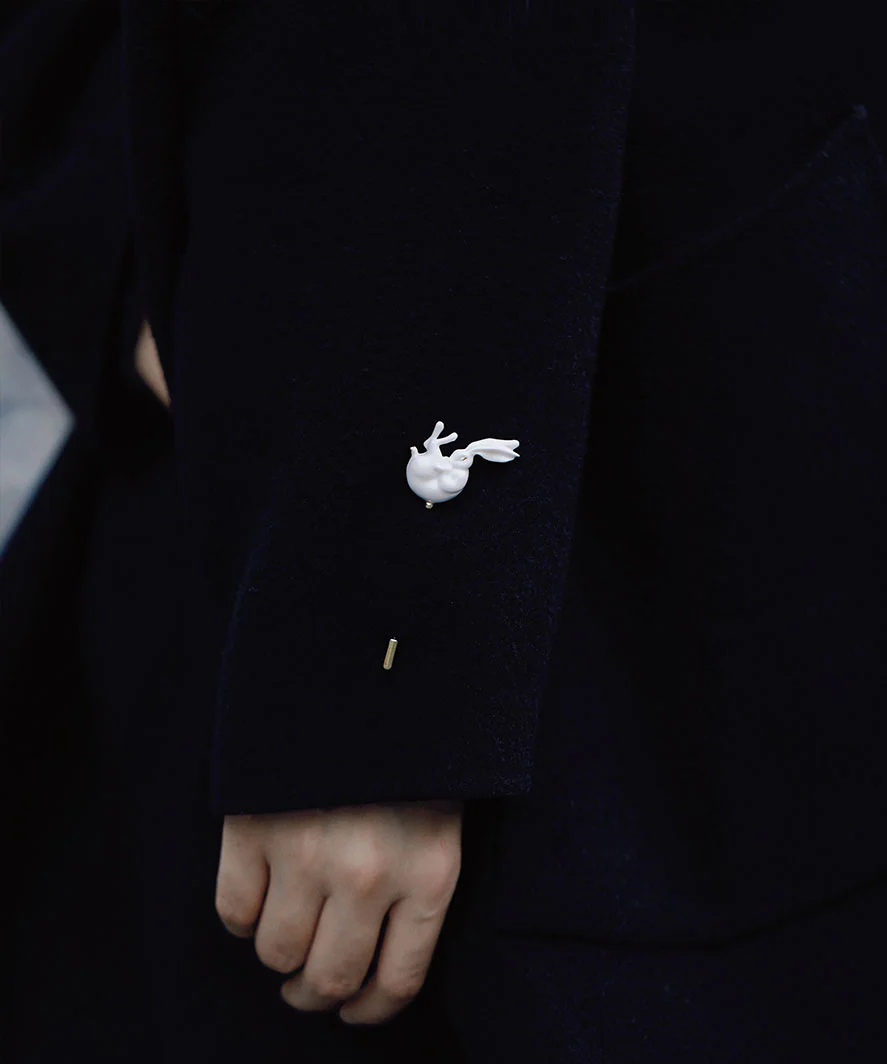 YIHE Ceramic Brooches "Rabbit" - Image 20