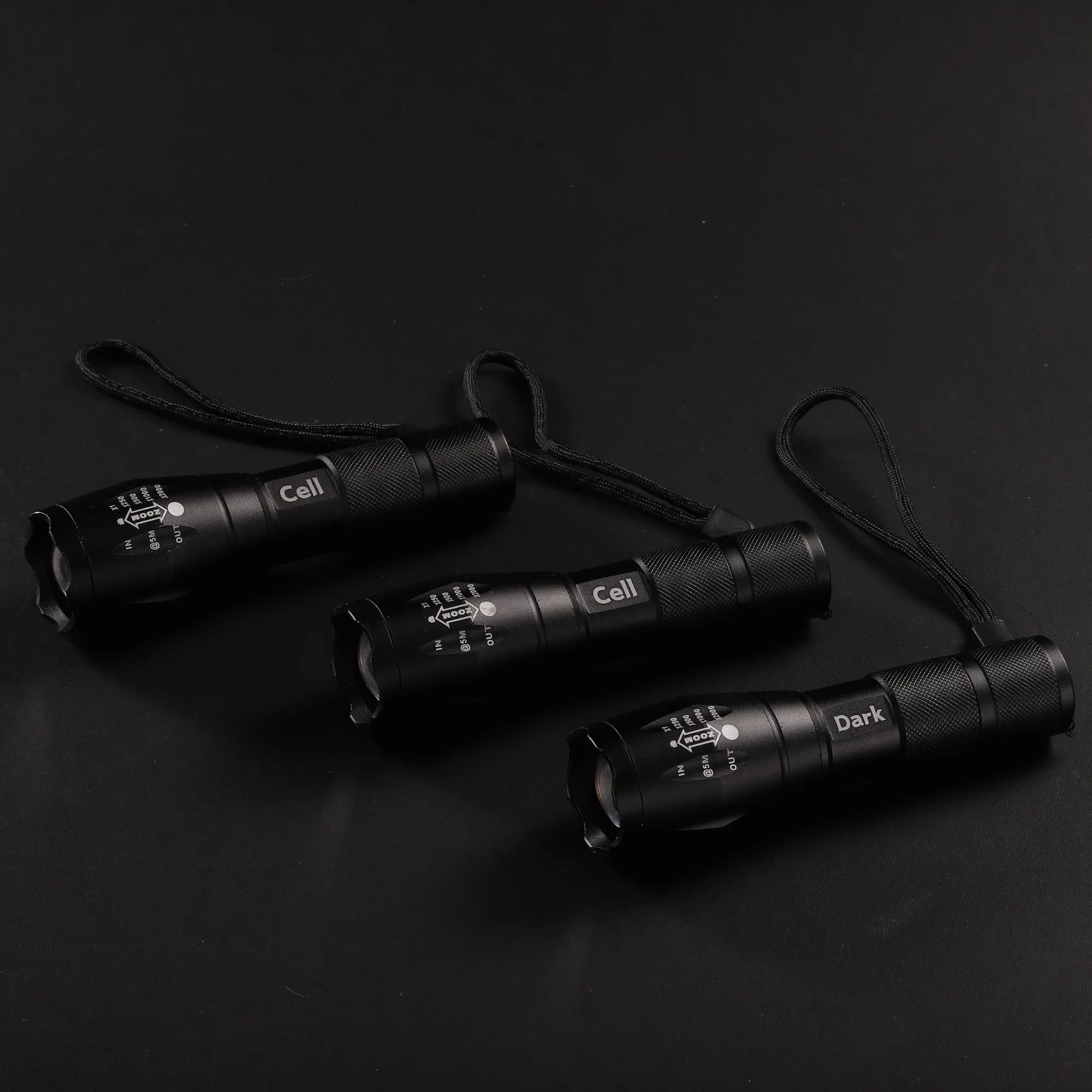 Zoomable Tactical UV Flashlight